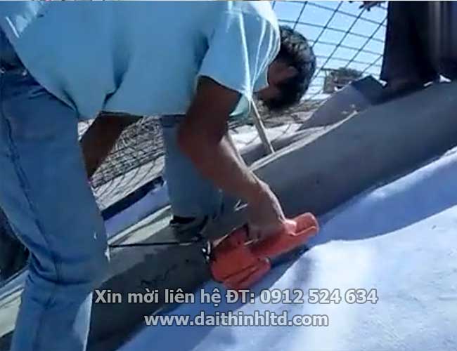 Máy hàn vải địa kỹ thuật, máy hàn màng chống thấm LST800 Máy hàn vải địa kỹ thuật, máy hàn màng chống thấm LST800