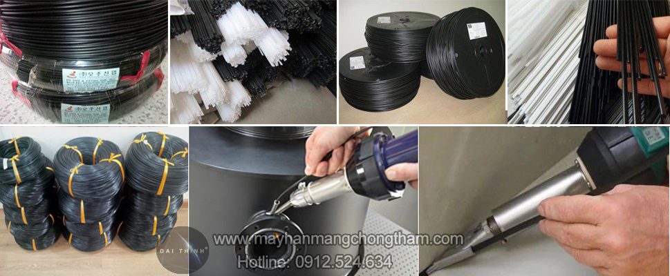 Que h&agrave;n nhựa, d&acirc;y h&agrave;n nhựa HDPE