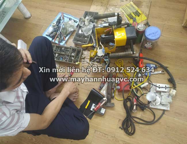 Sửa chữa máy hàn nhựa demtech Sửa chữa máy hàn nhựa demtech